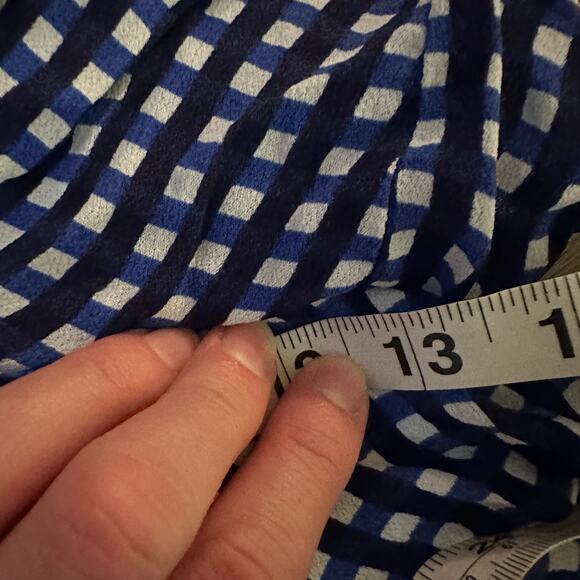 Privacy Please Orchard Romper Elysian Blue Plaid Revolve - Picture 10 of 11